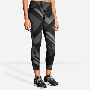 Brooks 'Formation' Crop Compression Running Tights Leggings - size Small